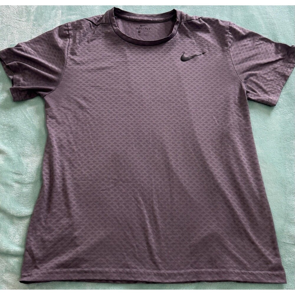 Nike Ultimate Dry Dri-Fit Mens Basketball Training Shirt Gray Sz. Large